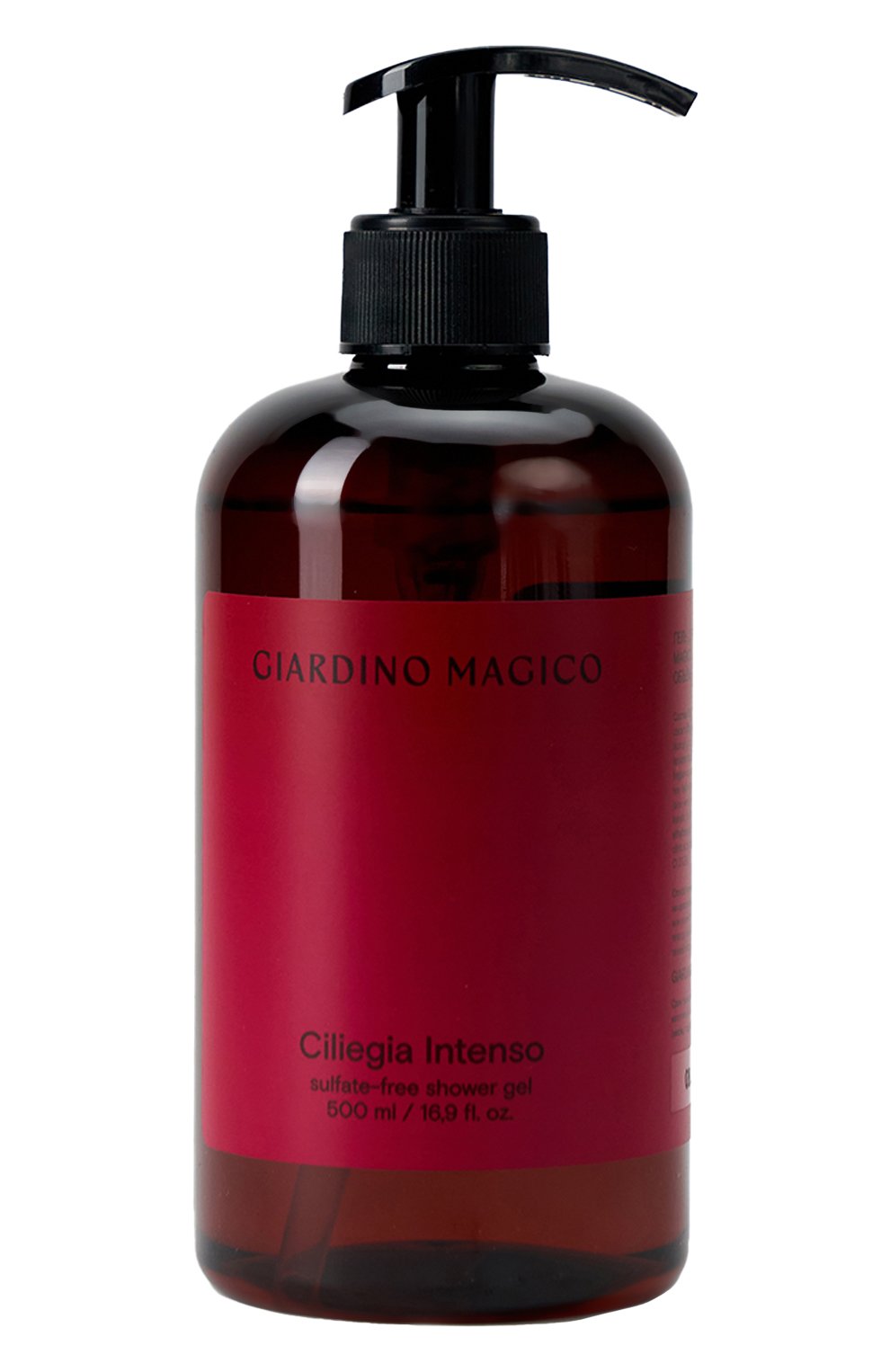 Бессульфатный гель для душа ciliegia intenso (500ml) GIARDINO MAGICO, арт. 4640200324214, фото 1