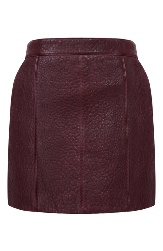 Кожаная юбка Chloé CH25WCJ40217 Бордовый CH25WCJ40217