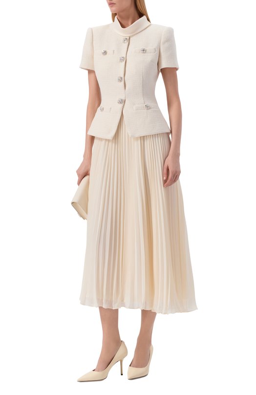 Кожаные туфли Love 85 Jimmy Choo L0VE85/ZNU Кремовый  L0VE85/ZNU Фото 3