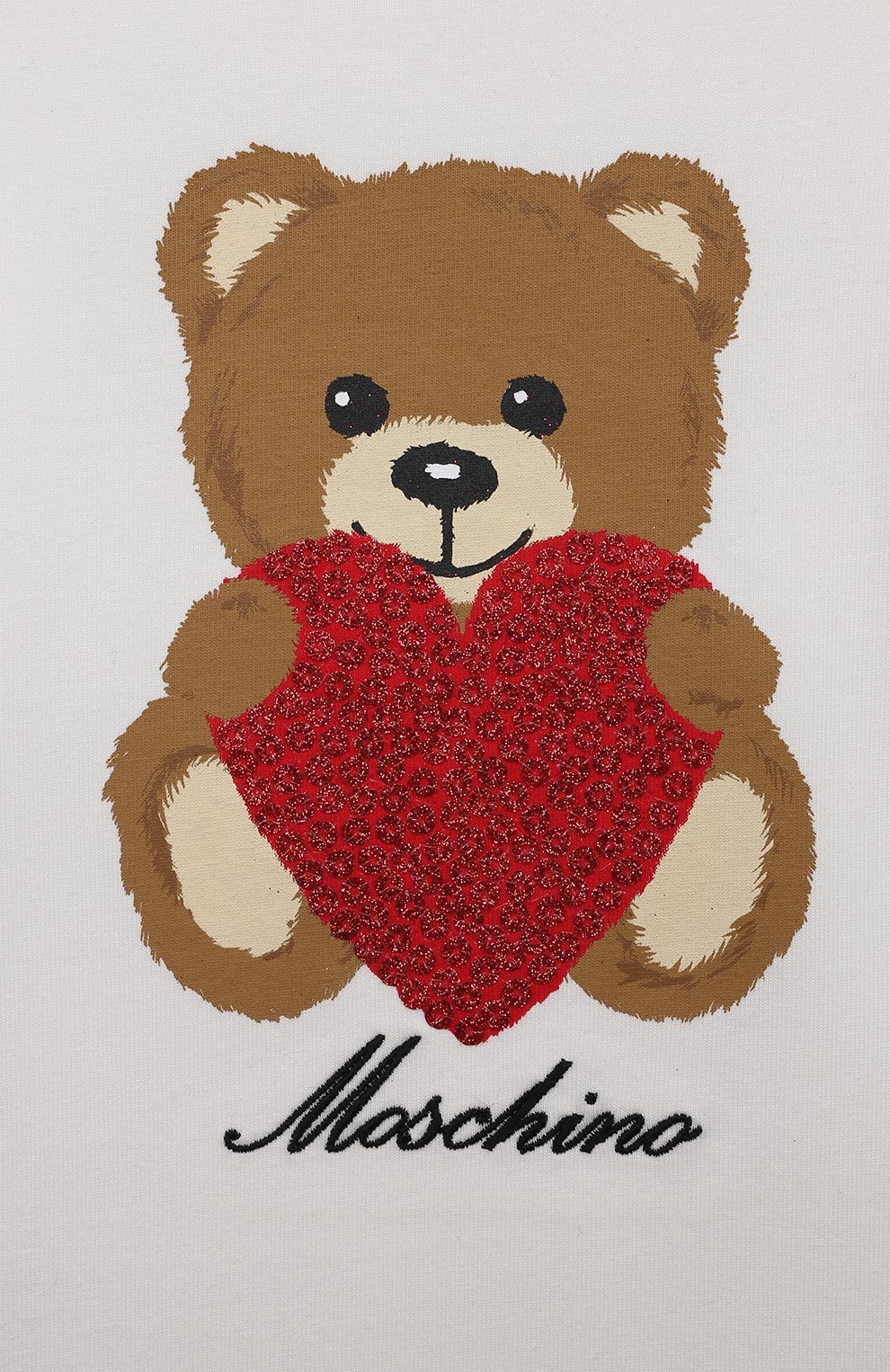 Хлопковая футболка MOSCHINO, арт. H4M02T/LBA11/4A-8A, фото 3