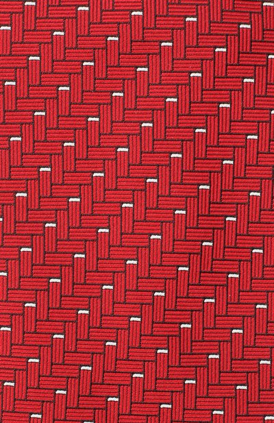 Шелковый галстук LANVIN красного цвета по цене 9950 руб., арт. 3245/TIE, фото 3 Шелковый галстук LANVIN, арт. 3245/TIE, фото 3