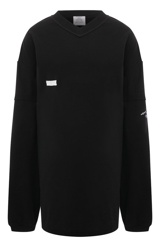 Хлопковый лонгслив VETEMENTS