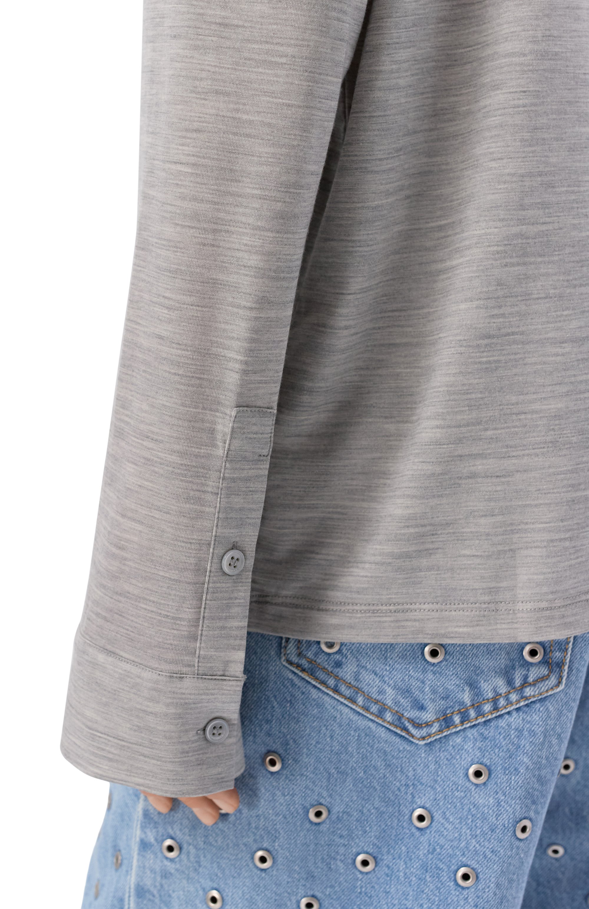 Лонгслив из лиоцелла и шерсти 12 STOREEZ, арт. 133024, фото 5