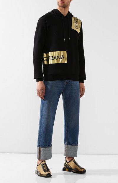 Текстильные кроссовки sorrento DOLCE & GABBANA, арт. CS1595/AZ342, фото 2