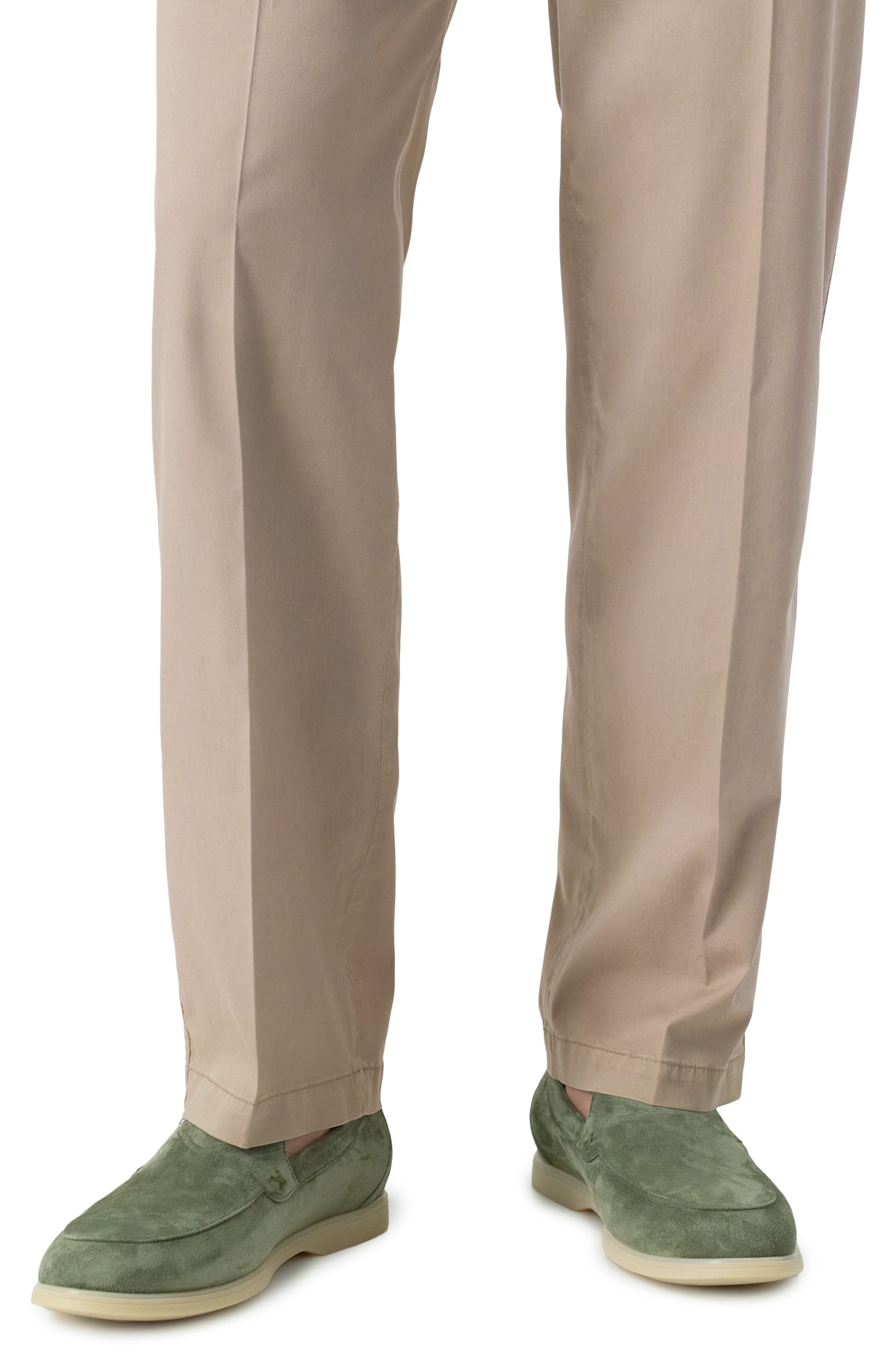 Замшевые лоферы STEFANO RICCI хаки цвета по цене 114000 руб., арт. UC64_G2287/SDP, фото 3 Замшевые лоферы STEFANO RICCI, арт. UC64_G2287/SDP, фото 3