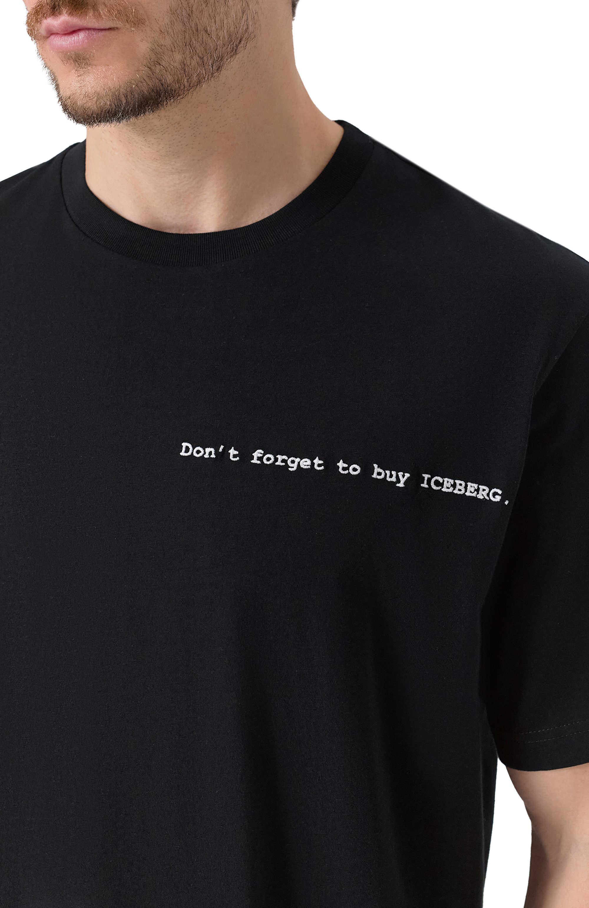 Хлопковая футболка ICEBERG, арт. F023/6327, фото 5
