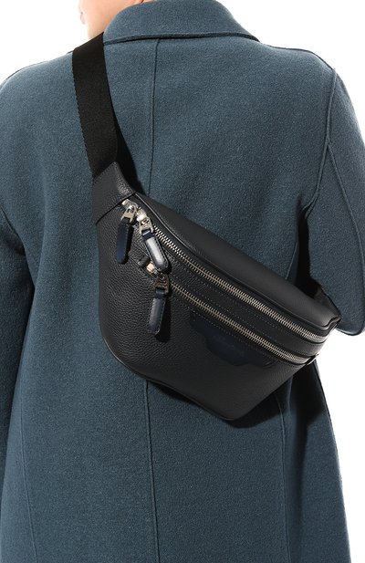 Кожаная поясная сумка SANTONI, арт. UIBBA2365EN-A2IBZ29, фото 2