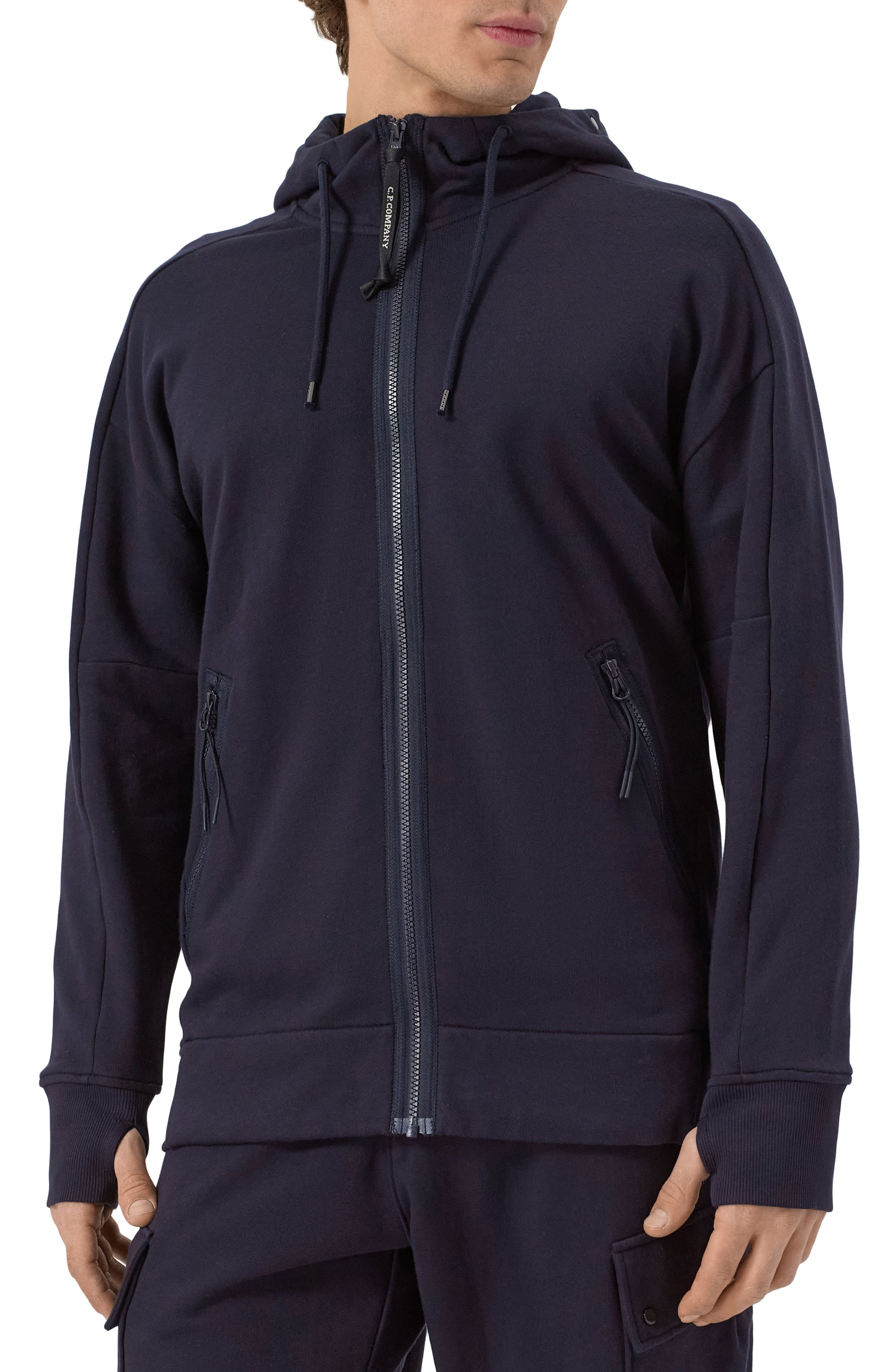 Хлопковая толстовка C.P. COMPANY, арт. 18CMSS028A005086W, фото 3