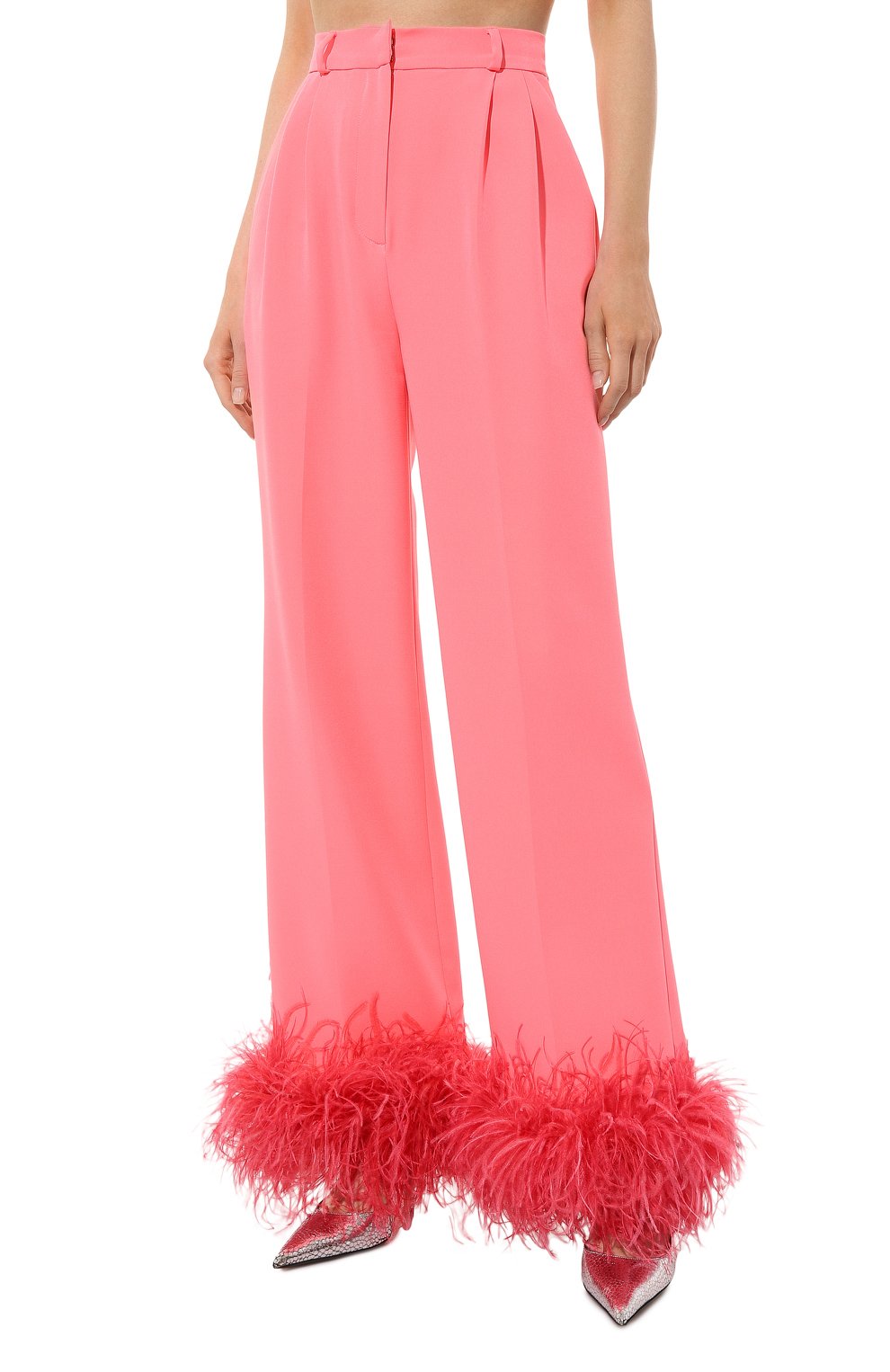 Брюки с отделкой перьями ALINE, арт. AL120601-1, фото 3
