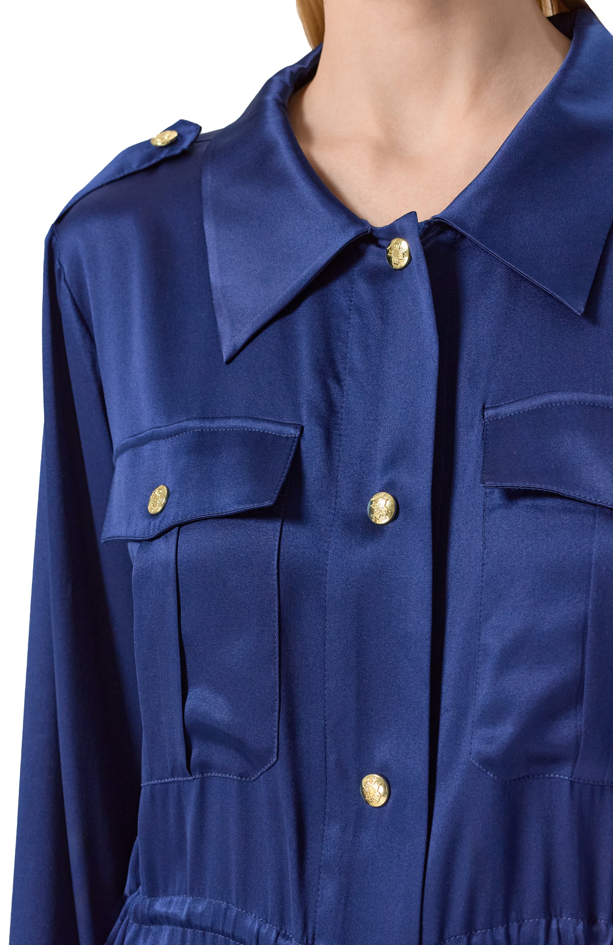 Атласная блузка MAX AND MOI, арт. E25VAGNES, фото 5