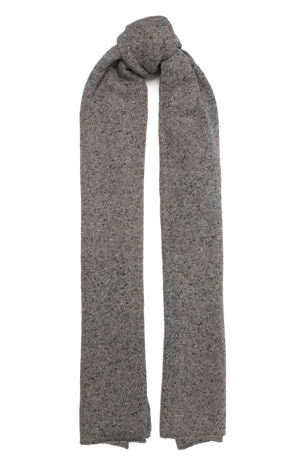 Шарф из шерсти и вискозы HALFBOY серого цвета по цене 34050 руб., арт. HFW231WASC095, фото 1 Шарф из шерсти и вискозы HALFBOY, арт. HFW231WASC095, фото 1