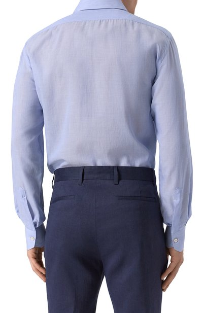 Хлопковая сорочка KITON, арт. UCIH0920402, фото 4