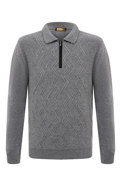 Мужская поло из шерсти и кашемира ZILLI, арт. KZP001M0220VMI000