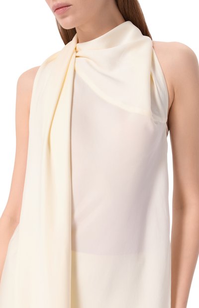 Топ AYA MUSE белого цвета по цене 77550 руб., арт. AMSS2634/ALBA T0P, фото 5 Топ AYA MUSE, арт. AMSS2634/ALBA T0P, фото 5