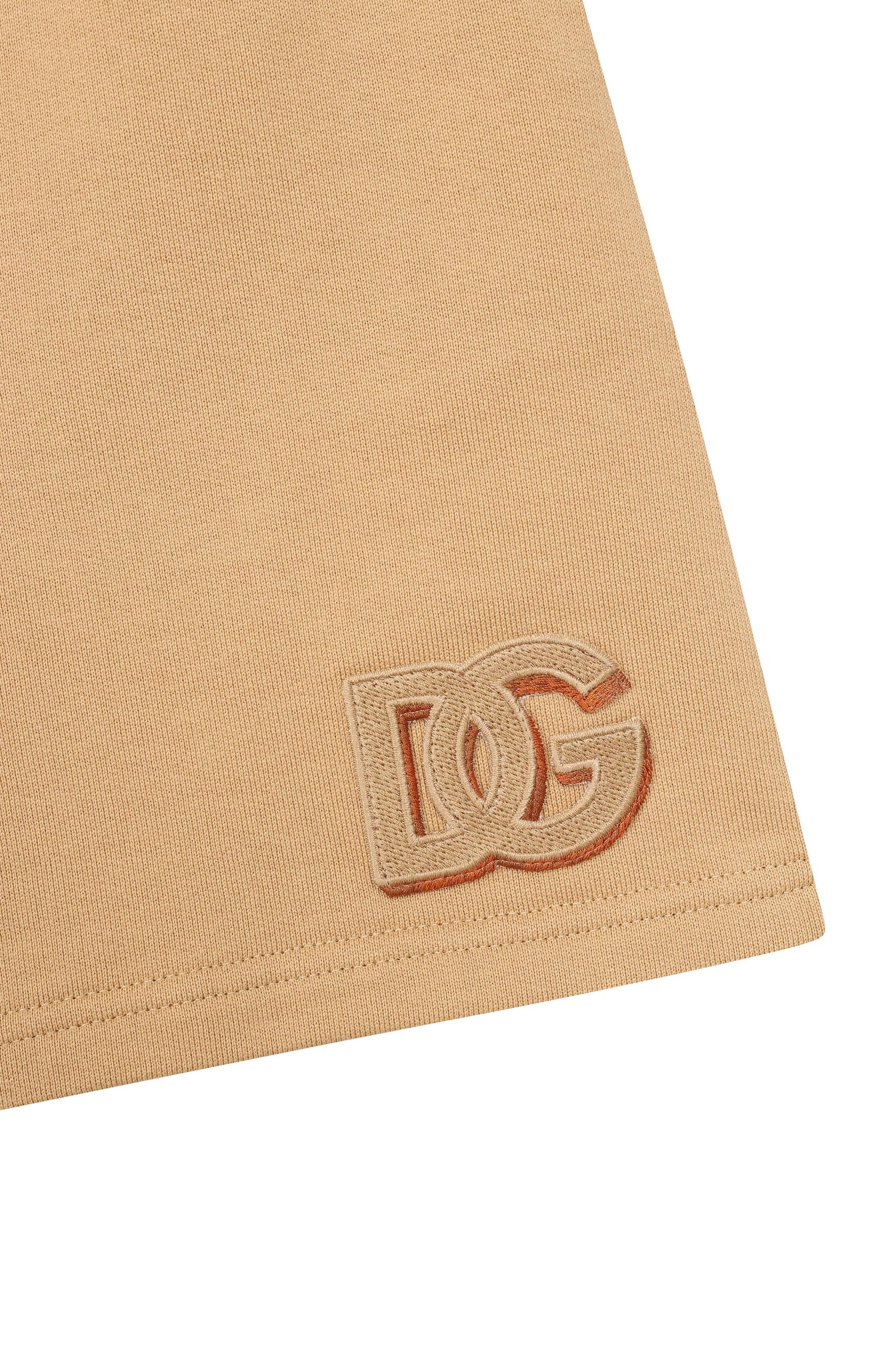 Хлопковые шорты DOLCE & GABBANA, арт. L4JQU6/G7PR0_001, фото 3