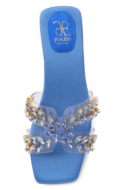 Шлепанцы Fabi FD8964/TRASP+RAS0 Голубой  FD8964/TRASP+RAS0 Фото 6