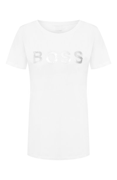 Женская хлопковая футболка BOSS, арт. 50411312