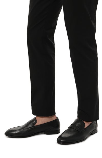 Кожаные пенни-лоферы windsor BALLY, арт. MSF0E1/CE002, фото 3