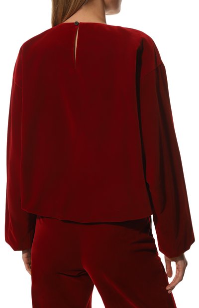 Бархатный топ DRIES VAN NOTEN, арт. 222-010724-5297, фото 4