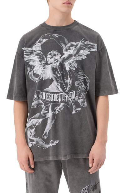 Хлопковая футболка DIEGO VENTURINO, арт. DVTS0DVVP, фото 3