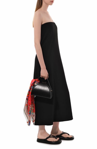 Шелковый платок ensemble RADICAL CHIC красного цвета по цене 19760 руб., арт. 20188.21.02, фото 5 Шелковый платок ensemble RADICAL CHIC, арт. 20188.21.02, фото 5