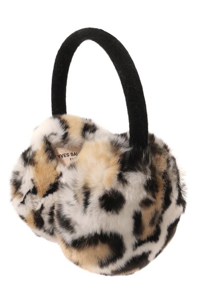 Шерстяные наушники с мехом YVES SALOMON ENFANT, арт. 20WEA310XXREXX, фото 2