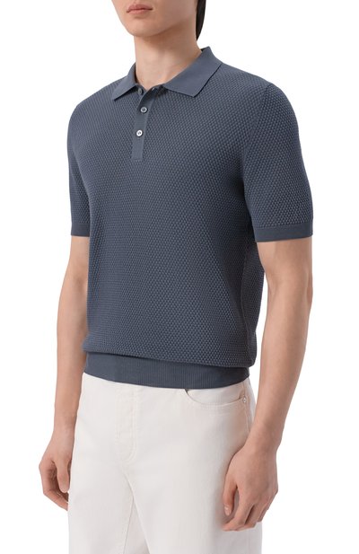 Хлопковое поло GRAN SASSO, арт. 57113/20620, фото 3