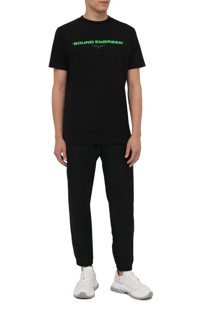 Хлопковая футболка OFF-WHITE, арт. 0MAA027G21JER002, фото 2