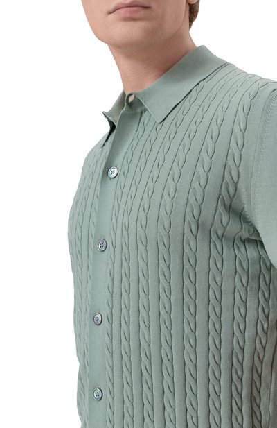 Хлопковая рубашка GRAN SASSO, арт. 57173/18167, фото 5