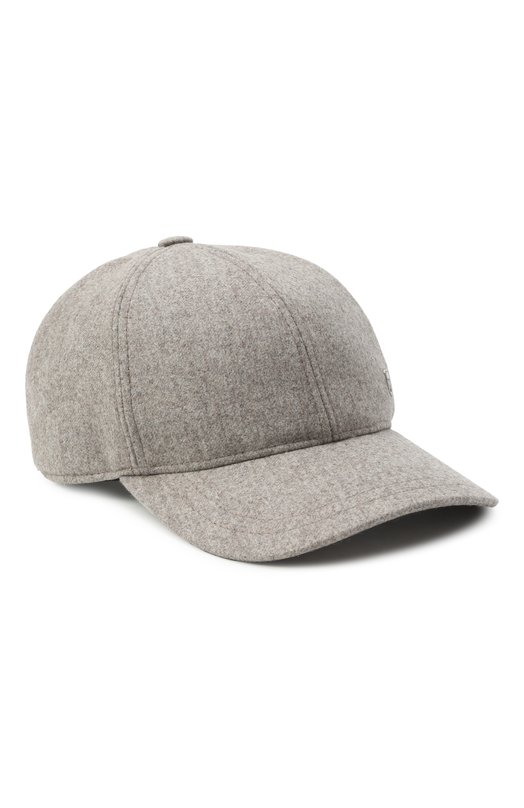 Шерстяная бейсболка Corneliani 260502-2629208 Серый 260502-2629208