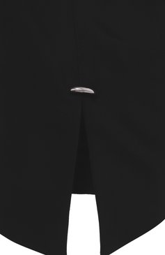 Женские шорты из вискозы MUGLER черного цвета, арт. 25P1PA0497470 | Фото 6 (Материал сплава: Проставлено; Материал внешний: Вискоза; Нос: Не проставлено; Стили: Гламурный; Кросс-КТ: костюм)