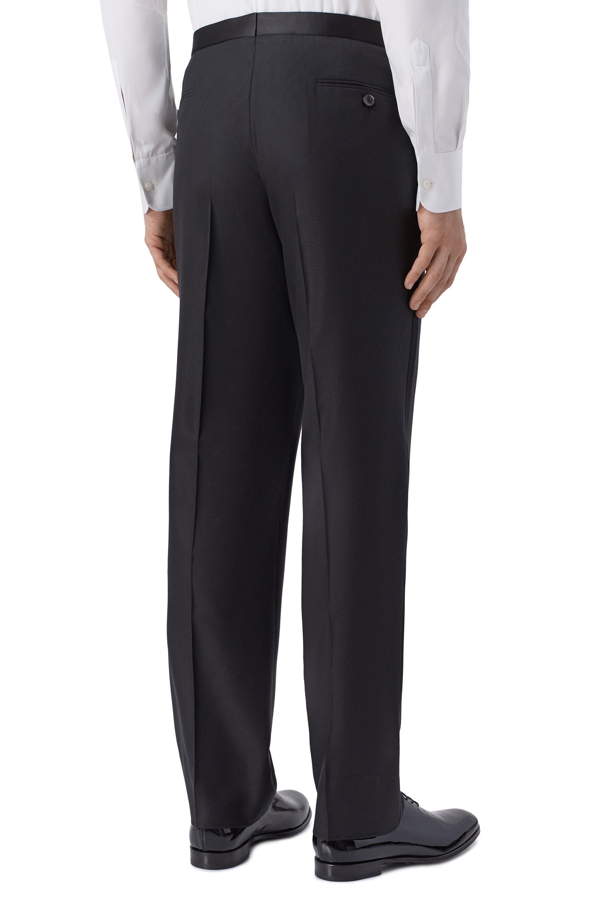 Брюки из шерсти и шелка ZILLI, арт. TX0003M024780079F, фото 4