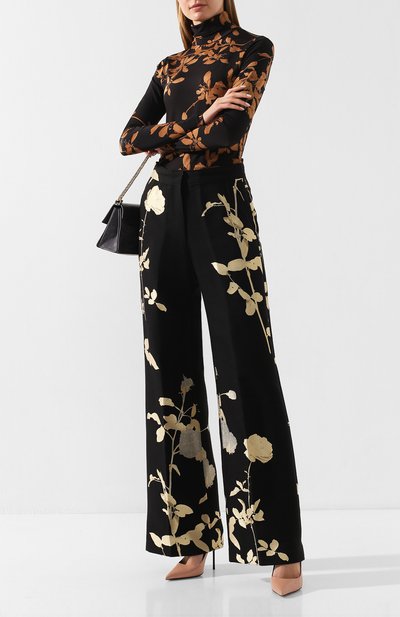 Брюки из смеси шерсти и вискозы DRIES VAN NOTEN, арт. 192-10907-8361, фото 2