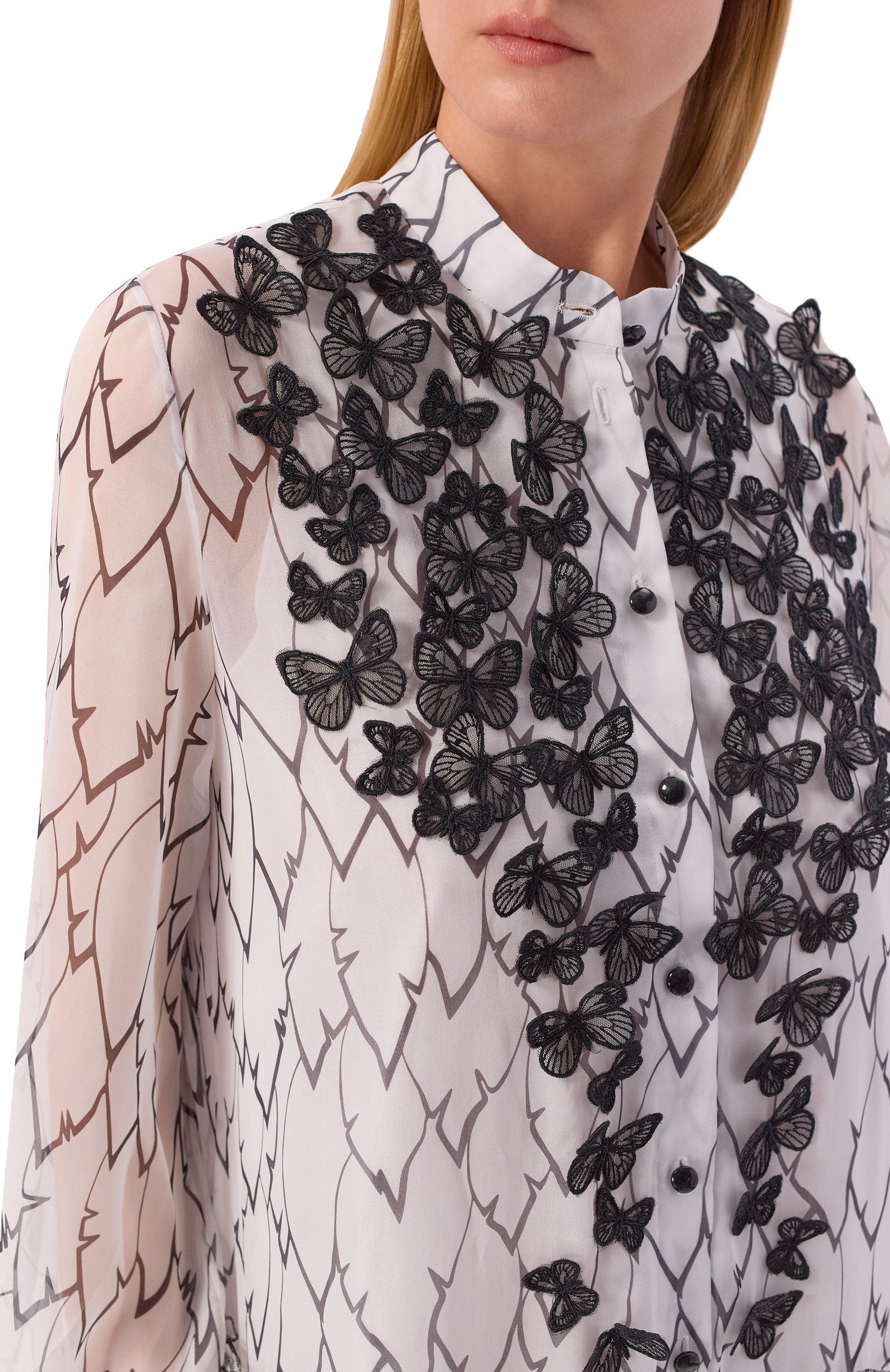 Шелковое платье YANINA, арт. T-3140A, фото 4