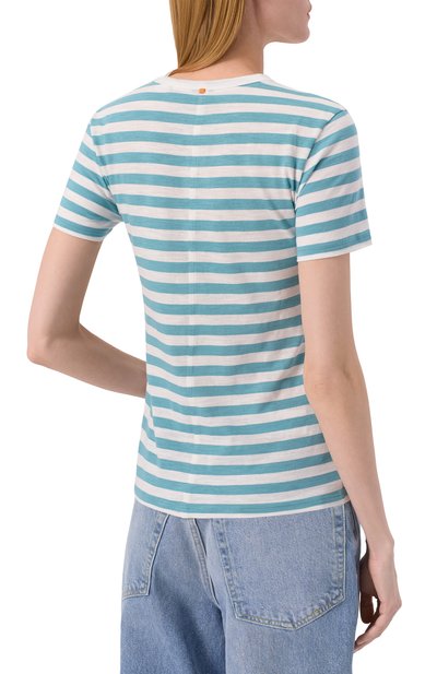 Хлопковая футболка BOSS ORANGE, арт. 50504192, фото 4