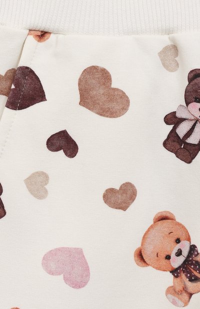 Хлопковые джоггеры MONNALISA, арт. 39B408, фото 3