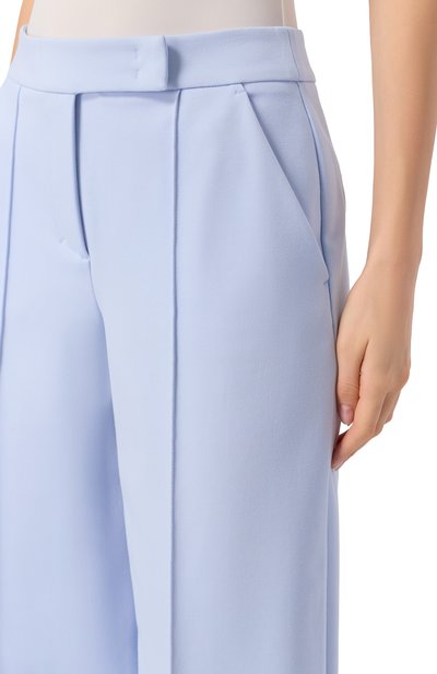Брюки из вискозы DOROTHEE SCHUMACHER голубого цвета по цене 43750 руб., арт. 448013, фото 5 Брюки из вискозы DOROTHEE SCHUMACHER, арт. 448013, фото 5