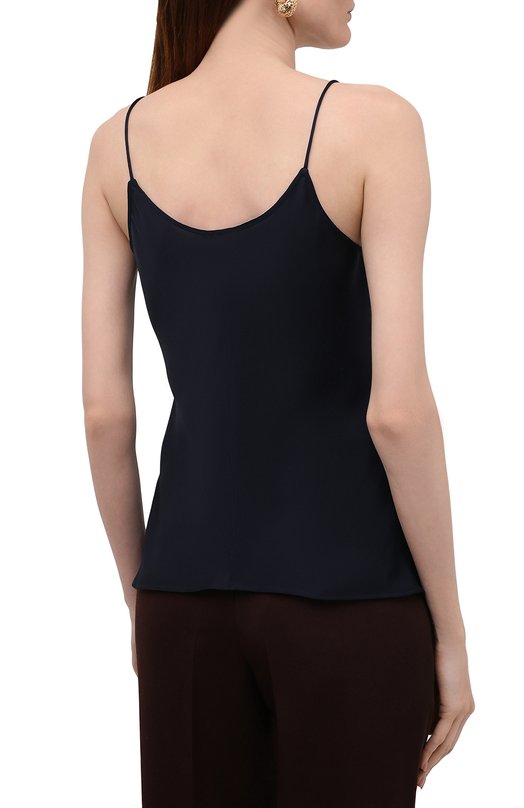 Шелковый топ Giorgio Armani 8CHCKZ18/TZ136 Синий  8CHCKZ18/TZ136 Фото 4