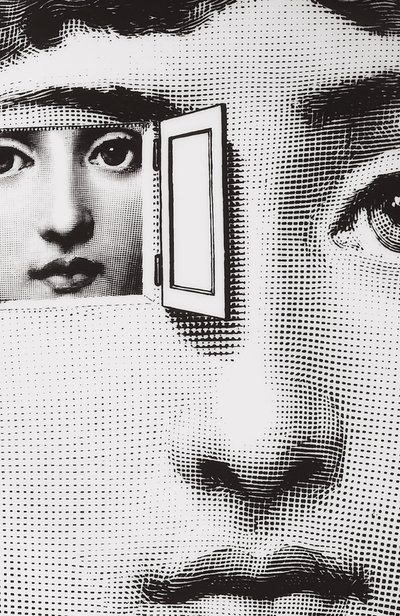 Декоративная тарелка tema e variazioni n.116 FORNASETTI черно-белого цвета по цене 22500 руб., арт. PTV116X, фото 3 Декоративная тарелка tema e variazioni n.116 FORNASETTI, арт. PTV116X, фото 3