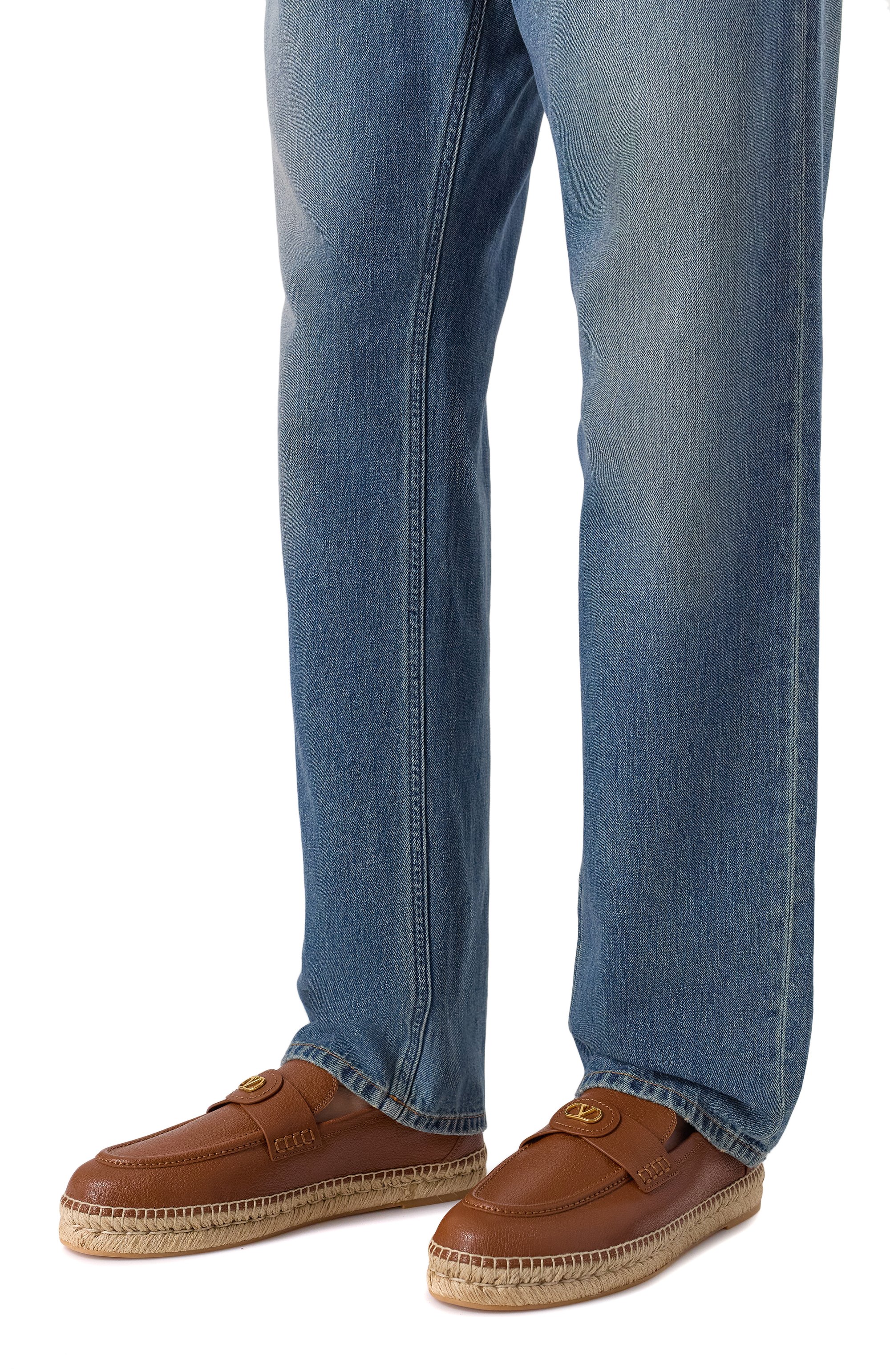 Кожаные эспадрильи palm avenue VALENTINO, арт. 7Y2S0K00/UDX, фото 3