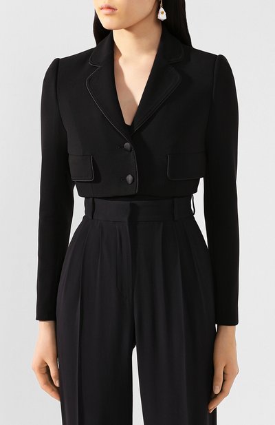 Шерстяной жакет DOLCE & GABBANA, арт. F28U0T/FUBDY, фото 3