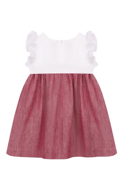 Льняное платье IL GUFO, арт. P24VM764L0015/3M-9M