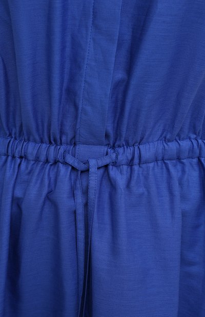 Платье из хлопка и льна KITON синего цвета по цене 171000 руб., арт. D51339H07724, фото 5 Платье из хлопка и льна KITON, арт. D51339H07724, фото 5