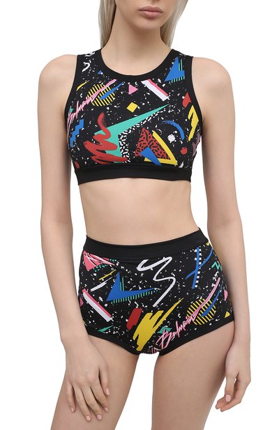 Раздельный купальник BALMAIN разноцветного цвета по цене 46600 руб., арт. BKBSD0330, фото 2 Раздельный купальник BALMAIN, арт. BKBSD0330, фото 2