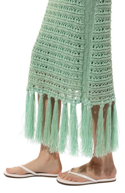 Кожаные шлепанцы MELISSA ODABASH, арт. SANDALS CR, фо�то 3