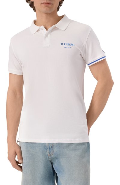 Хлопковое поло ICEBERG, арт. ICE25MPL01, фото 3