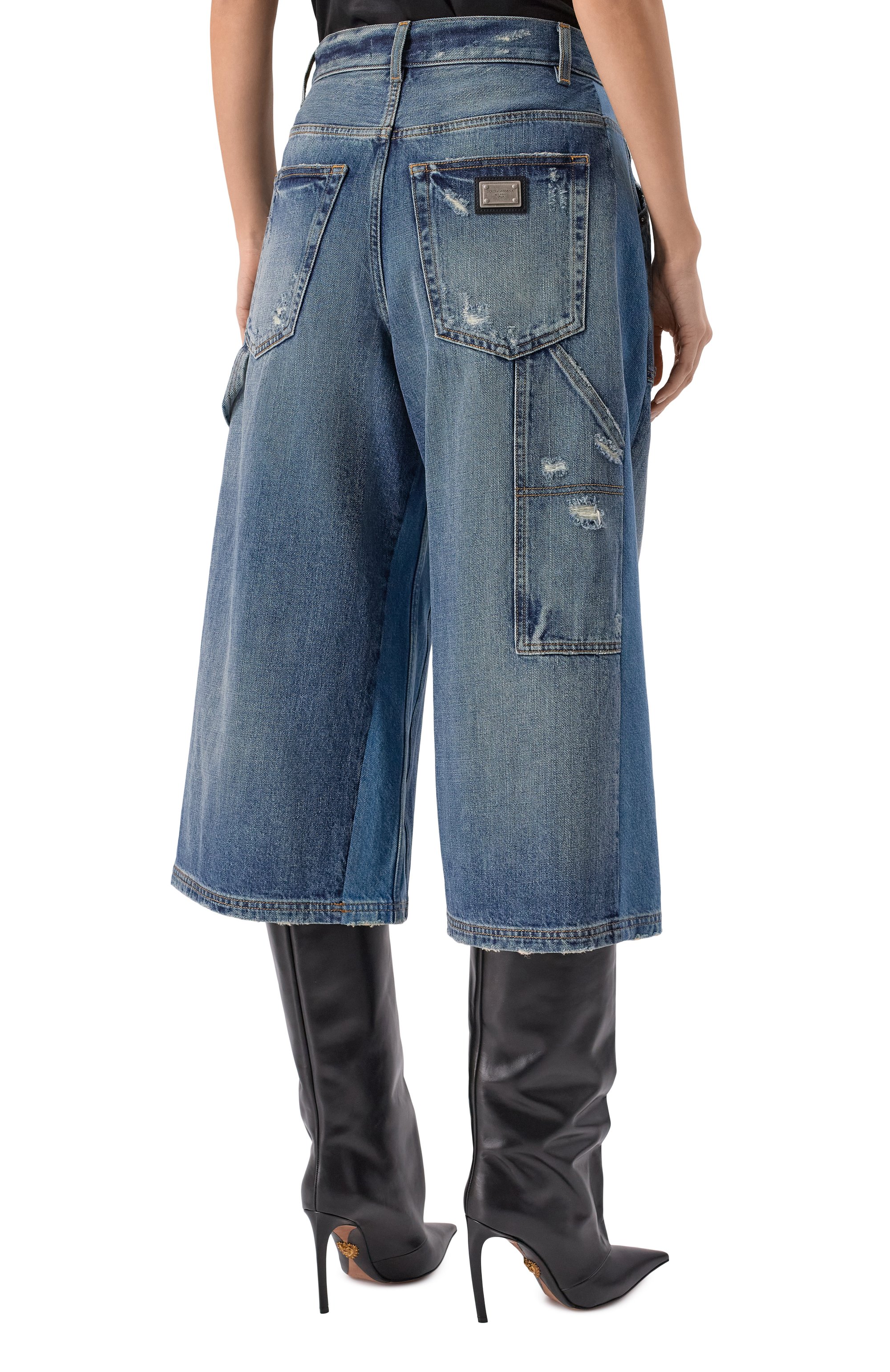 Джинсовые шорты DOLCE & GABBANA, арт. FTDGGD/G80D4, фото 4