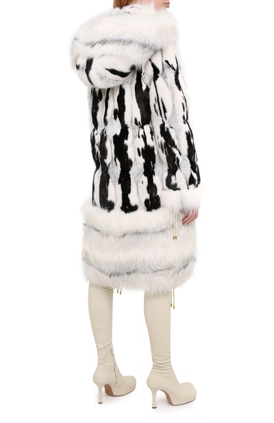 Шуба из норки и лисы TOM FORD, арт. CPF190/T80245, фото 4