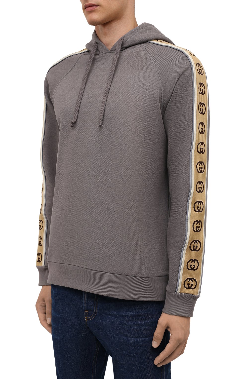 Хлопковое худи GUCCI, арт. 596230/XJBUW, фото 3