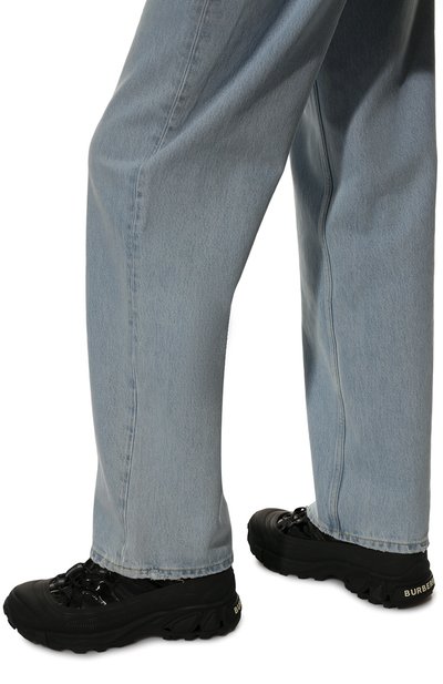 Комбинированные кроссовки BURBERRY, арт. 8036166, фото 3